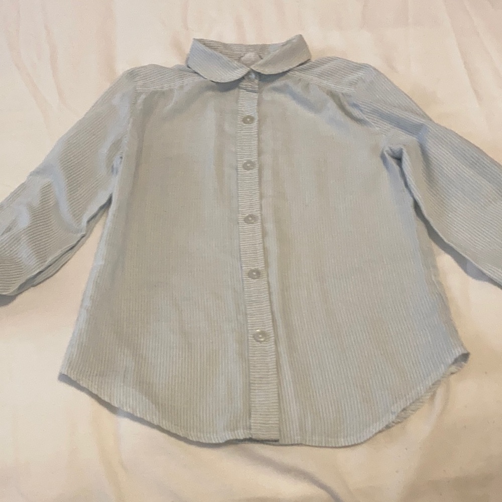 Alissa vintage 70s girls long sleeve blouse.